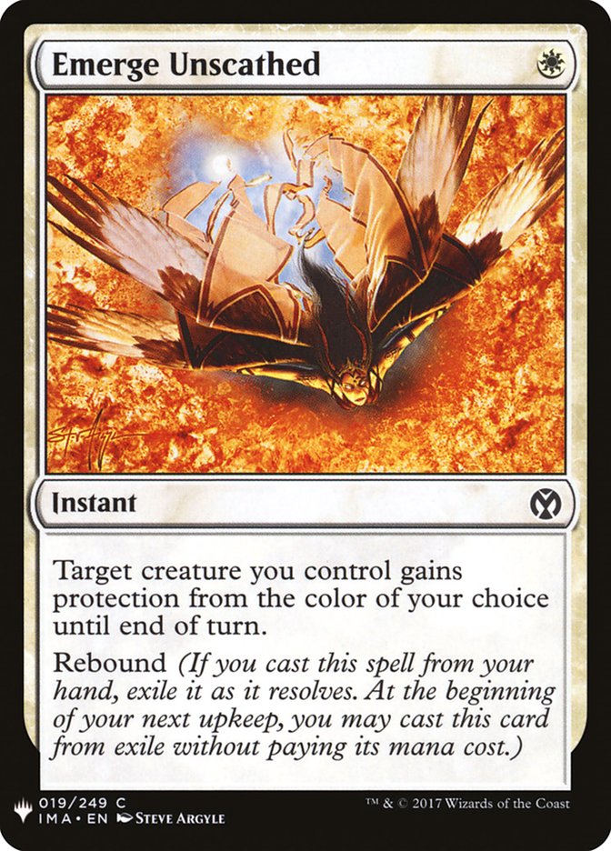 Emerge Unscathed [Mystery Booster] | The CG Realm