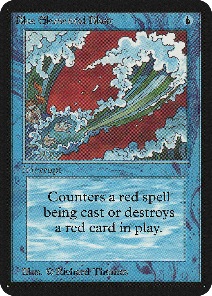 Blue Elemental Blast (LEA-) - Limited Edition Alpha