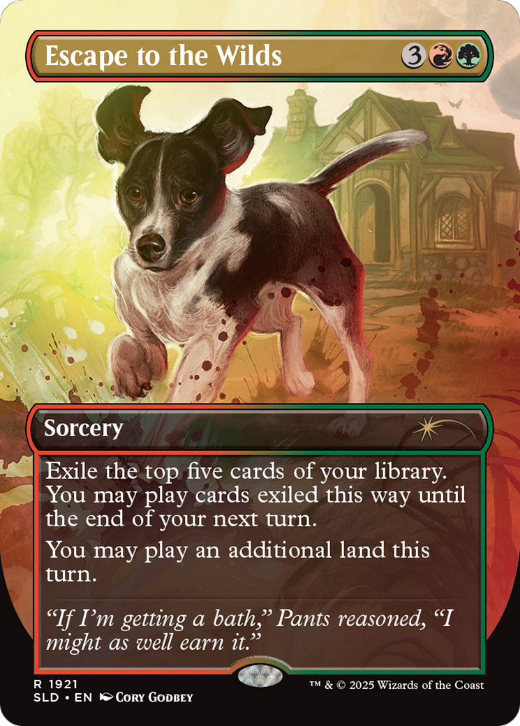 Escape to the Wilds (1921) (Rainbow Foil) [Secret Lair Drop Series] | The CG Realm
