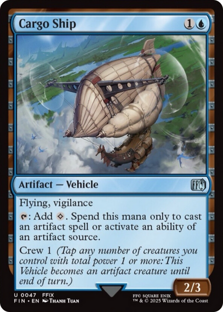 Cargo Ship [FINAL FANTASY] | The CG Realm