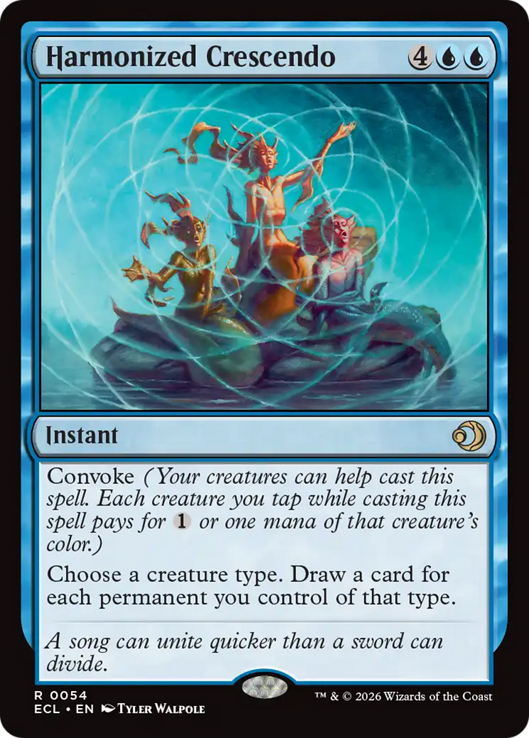 Harmonized Crescendo [Lorwyn Eclipsed] | The CG Realm