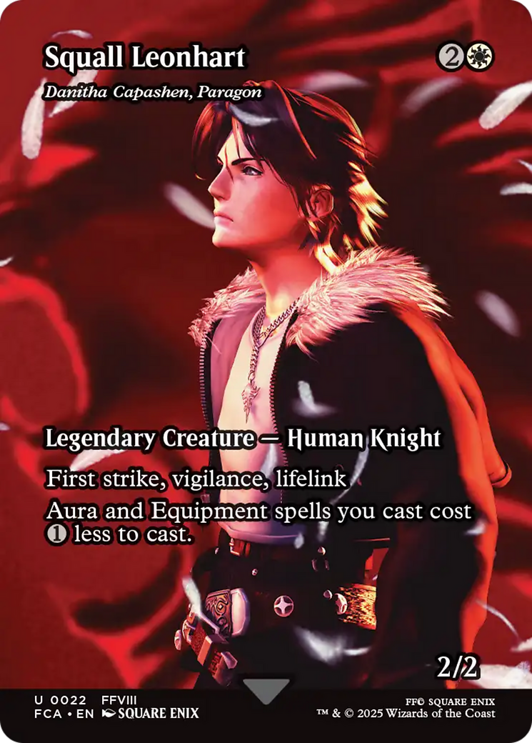 Squall Leonhart - Danitha Capashen, Paragon (Showcase) (FCA-022) - FINAL FANTASY: Through the Ages / Squall Leonhart (Borderless)