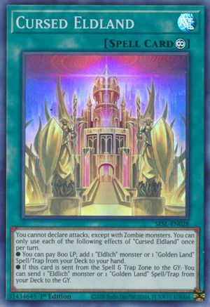 Cursed Eldland (SESL-EN028) - Secret Slayers 1st Edition