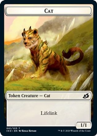 Cat Token (IKO-001) - Ikoria: Lair of Behemoths