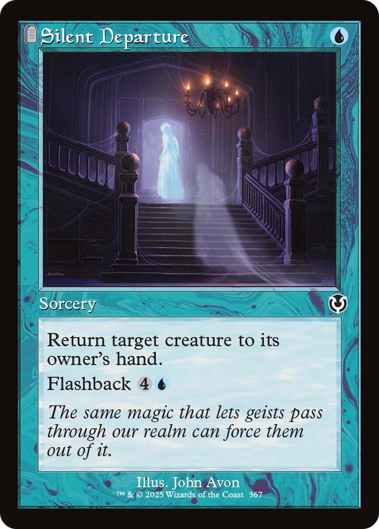 Silent Departure (Retro Frame) [Innistrad Remastered] | The CG Realm
