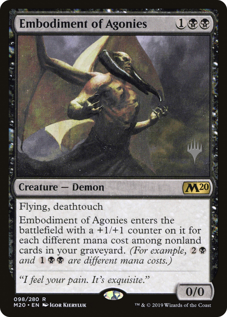 Embodiment of Agonies (PPM20-098) - Core Set 2020 Promos