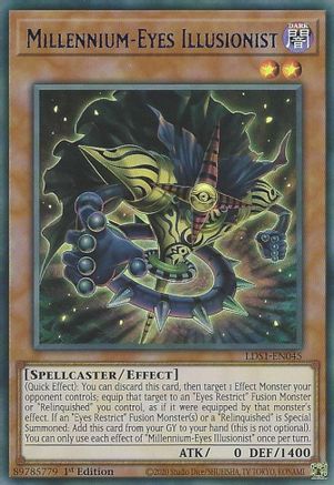 Millennium-Eyes Illusionist (Blue) (LDS1-EN045) - Legendary Duelists: Season 1 1st Edition