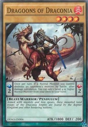 Dragoons of Draconia (DEM3-EN006) - Demo Deck 2016 Unlimited