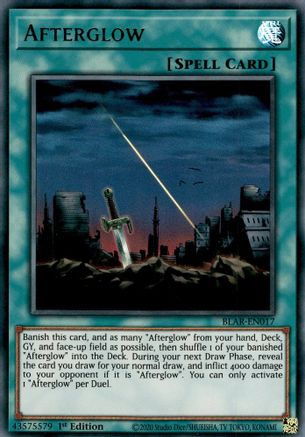 Afterglow (BLAR-EN017) - Battles of Legend: Armageddon 1st Edition
