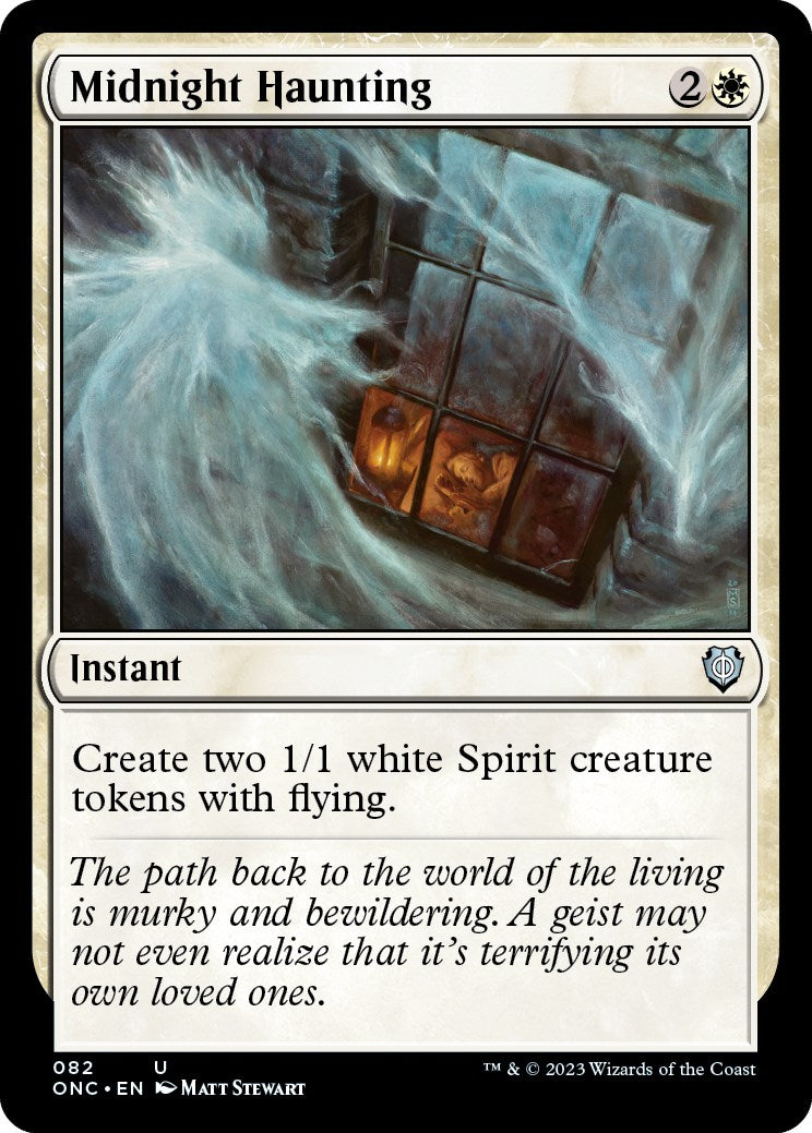 Midnight Haunting [Phyrexia: All Will Be One Commander] | The CG Realm