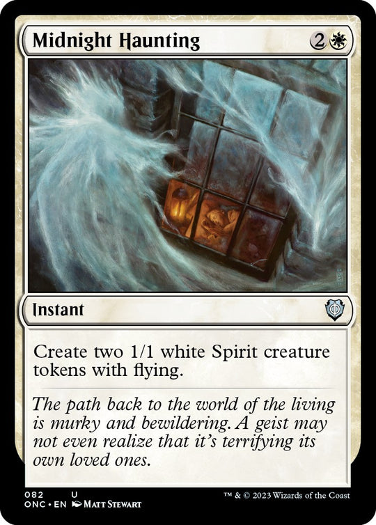 Midnight Haunting (ONC-082) - Phyrexia: All Will Be One Commander