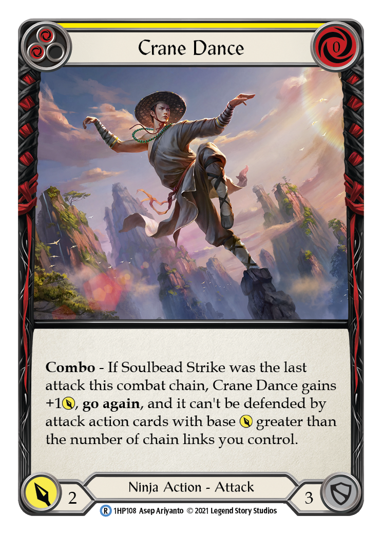 Crane Dance (Yellow) [1HP108] (History Pack 1) | The CG Realm