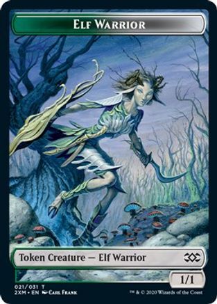 Elf Warrior Token (2XM-021) - Double Masters