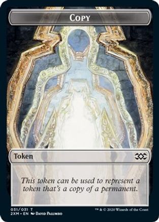 Copy // Human Soldier Double-Sided Token (2XM-31 // 5) - Double Masters Foil