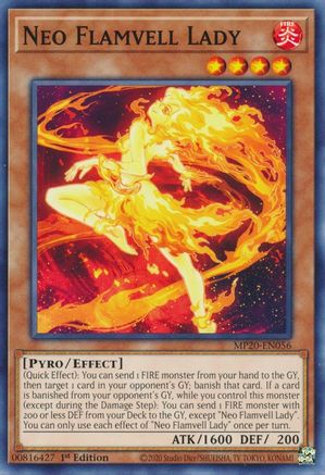 Neo Flamvell Lady (MP20-EN056) - 2020 Tin of Lost Memories 1st Edition