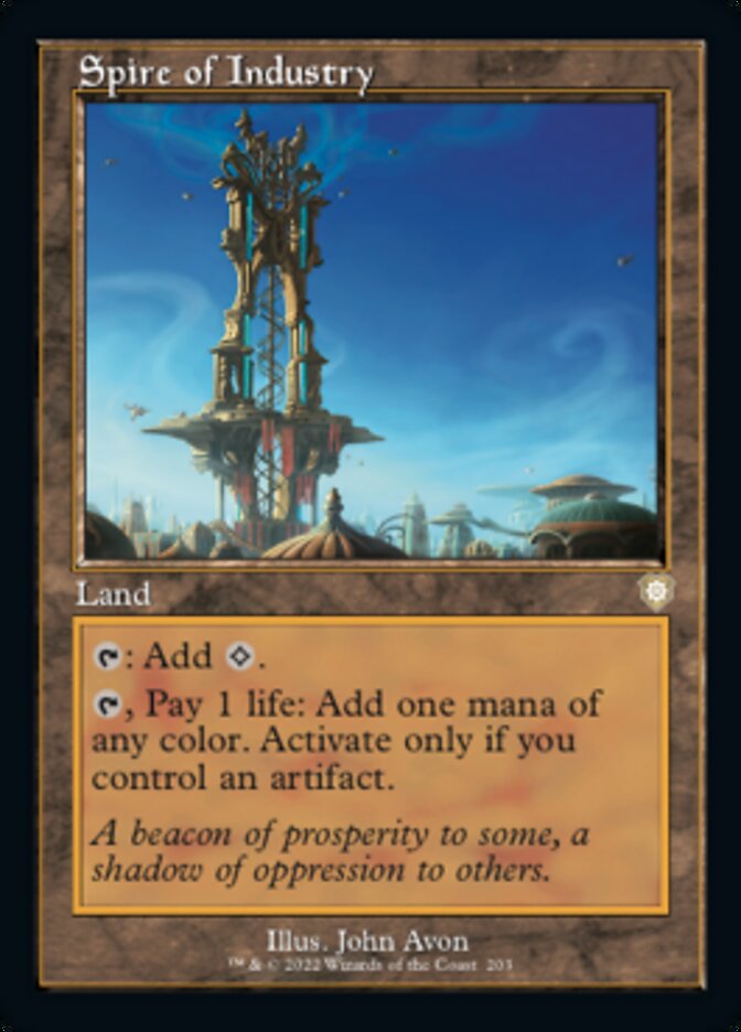Spire of Industry (Retro) [The Brothers' War Commander] | The CG Realm