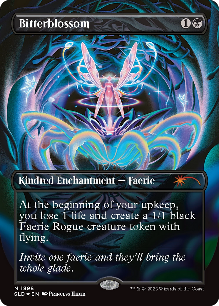 Bitterblossom (Double Rainbow Foil) [Secret Lair Drop Series] | The CG Realm