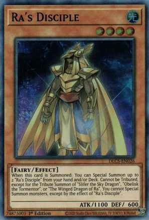 Ra's Disciple (DLCS-EN026) - Dragons of Legend: The Complete Series 1st Edition