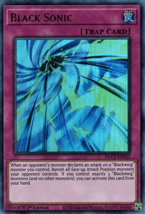 Black Sonic (DLCS-EN032) - Dragons of Legend: The Complete Series 1st Edition
