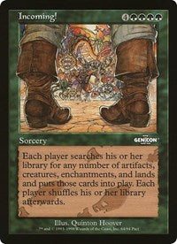 Incoming! (Oversized) [Oversize Cards] | The CG Realm