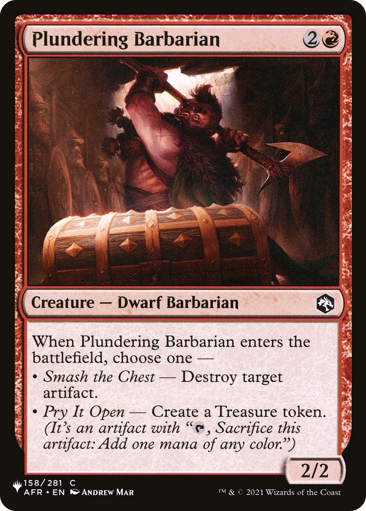 Plundering Barbarian [The List] | The CG Realm