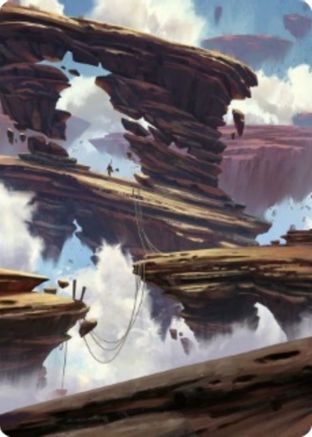 Boulderloft Pathway Art Card (ASZNR-022) - Art Series: Zendikar Rising