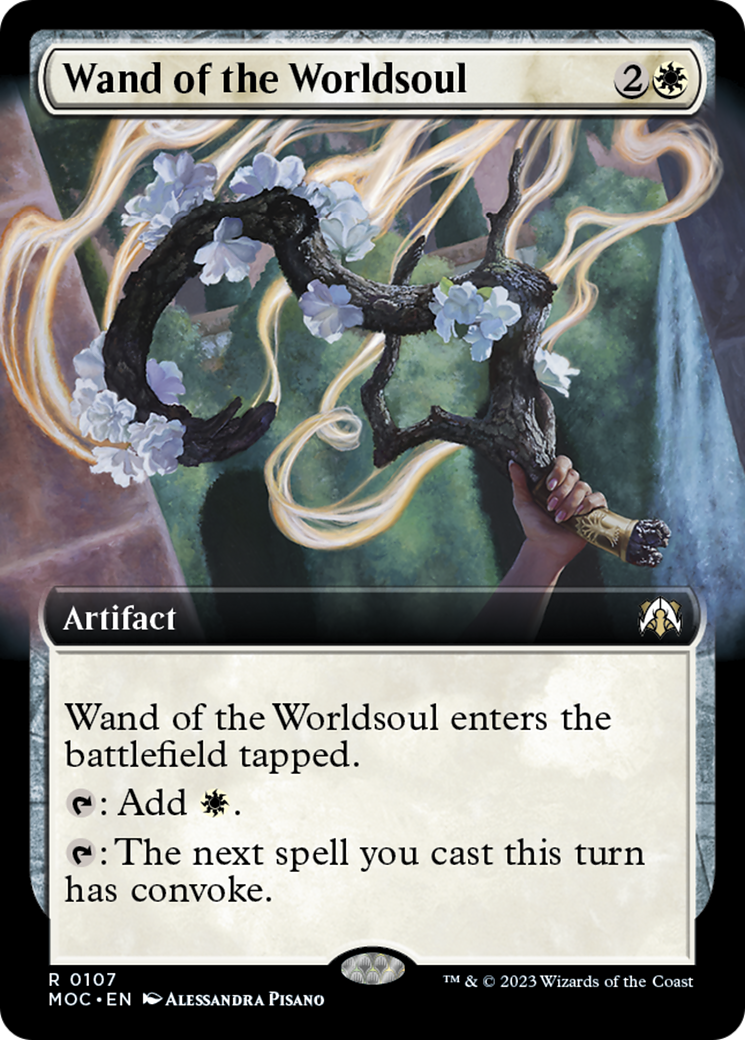 Wand of the Worldsoul (Extended Art) [March of the Machine Commander] | The CG Realm