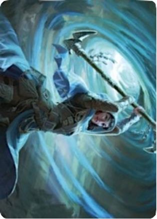 Sea Gate Stormcaller Art Card (ASZNR-050) - Art Series: Zendikar Rising