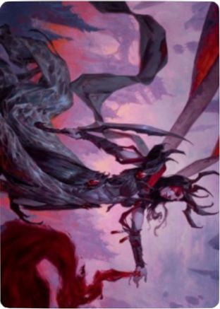 Drana, the Last Bloodchief Art Card (ASZNR-054) - Art Series: Zendikar Rising
