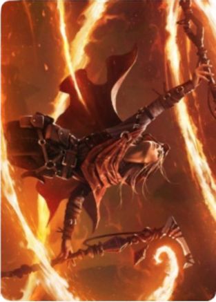 Magmatic Channeler Art Card (ASZNR-065) - Art Series: Zendikar Rising