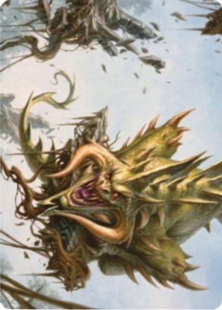 Canopy Baloth Art Card (ASZNR-070) - Art Series: Zendikar Rising