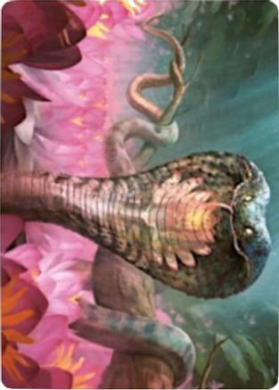 Lotus Cobra Art Card (ASZNR-071) - Art Series: Zendikar Rising