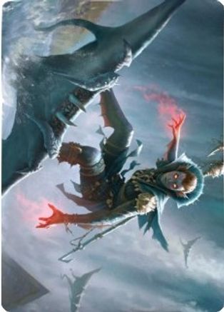 Umara Mystic Art Card (ASZNR-080) - Art Series: Zendikar Rising