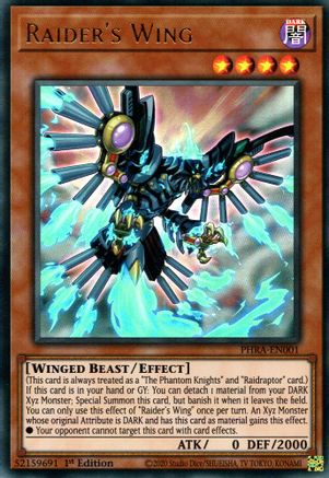 Raider's Wing (PHRA-EN001) - Phantom Rage 1st Edition