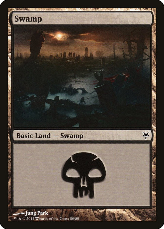 Swamp (80) (DDK-080) - Duel Decks: Sorin vs. Tibalt