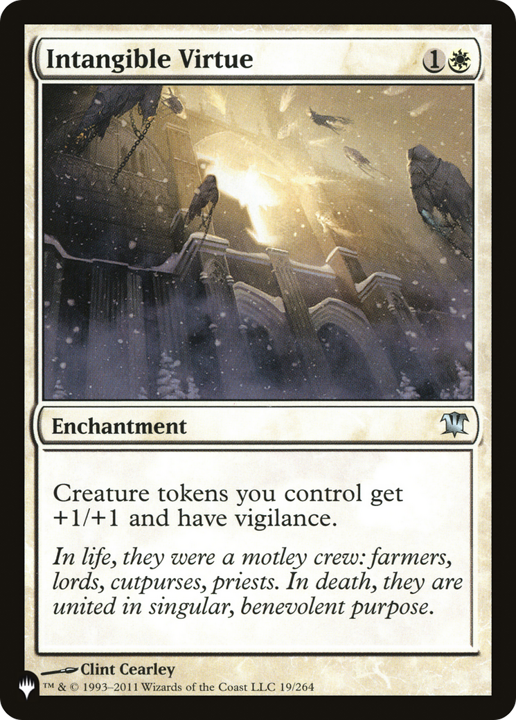 Intangible Virtue [The List] | The CG Realm