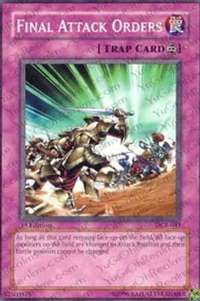 Final Attack Orders (DCR-045) - Dark Crisis Unlimited