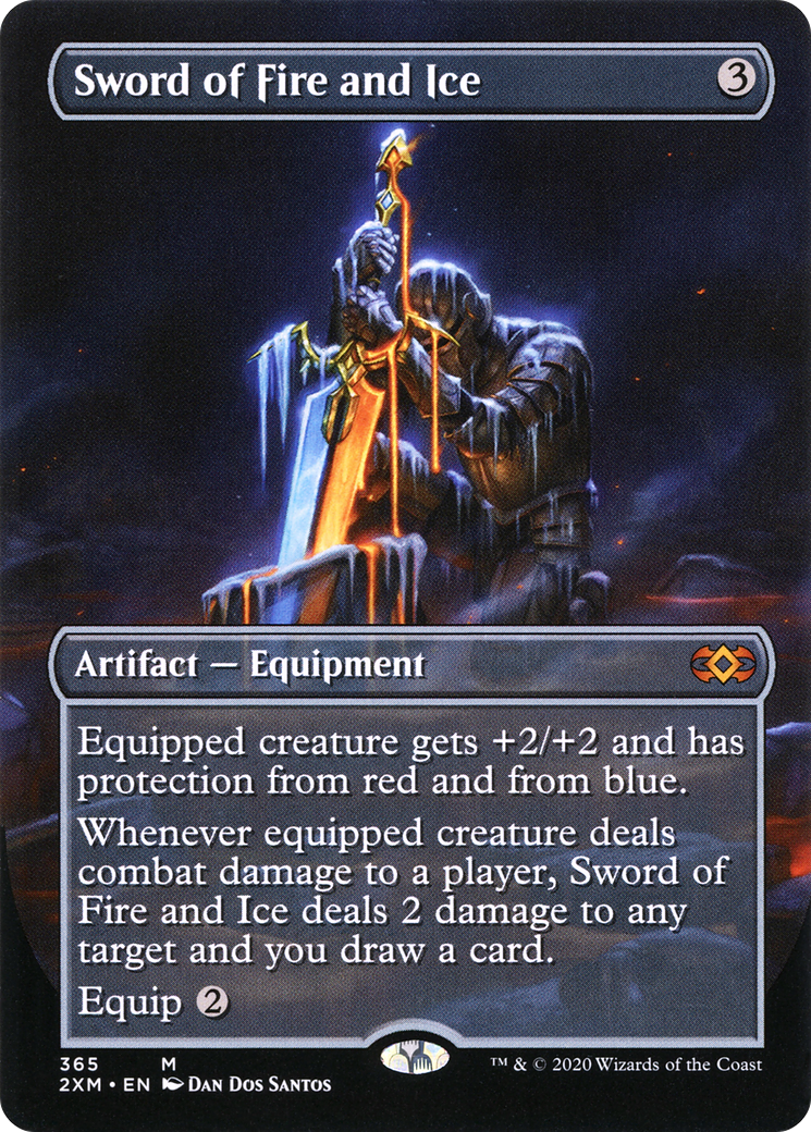 Sword of Fire and Ice (Borderless) (2XM-365) - Double Masters