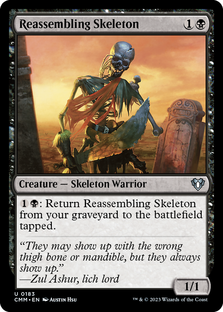 Reassembling Skeleton [Commander Masters] | The CG Realm