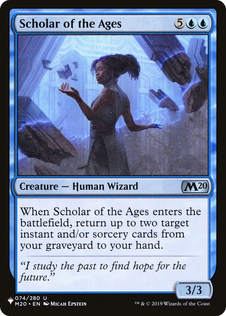 Scholar of the Ages [The List] | The CG Realm