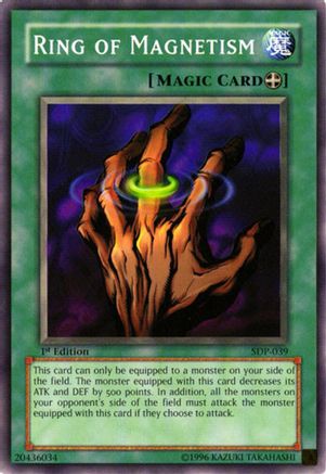 Ring of Magnetism (SDP-039) - Starter Deck: Pegasus Unlimited