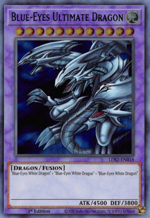 Blue-Eyes Ultimate Dragon (Green) (LDS2-EN018) - Legendary Duelists: Season 2 1st Edition