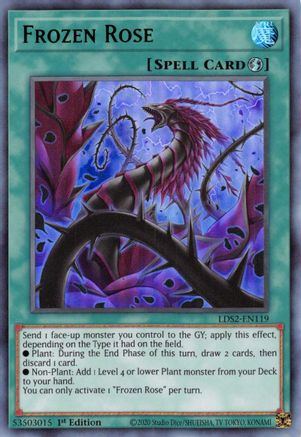 Frozen Rose (Green) (LDS2-EN119) - Legendary Duelists: Season 2 1st Edition