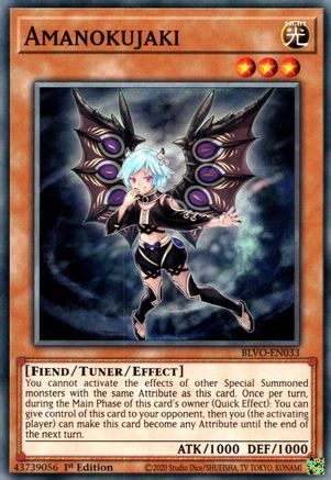 Amanokujaki (BLVO-EN033) - Blazing Vortex 1st Edition