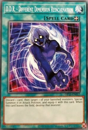 D.D.R. - Different Dimension Reincarnation (OP15-EN017) - OTS Tournament Pack 15 Unlimited