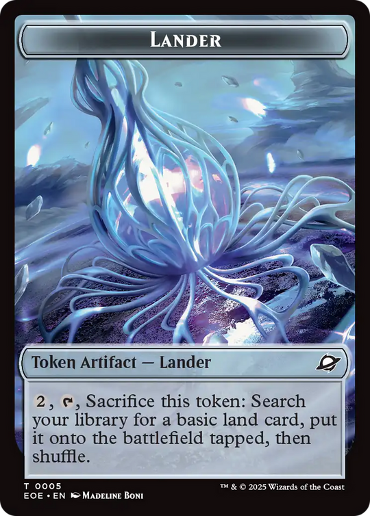 Drone // Lander (0005) Doubled-Sided Token (EOE-3 // 5) - Edge of Eternities