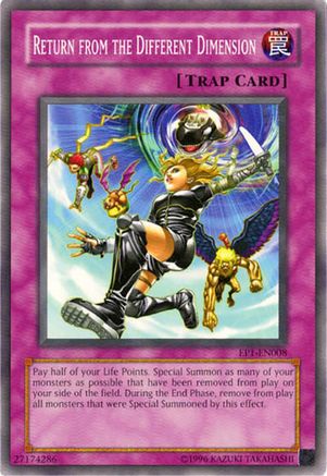 Return from the Different Dimension (EP1-EN008) - Yu-Gi-Oh! Movie Exclusive Pack Limited