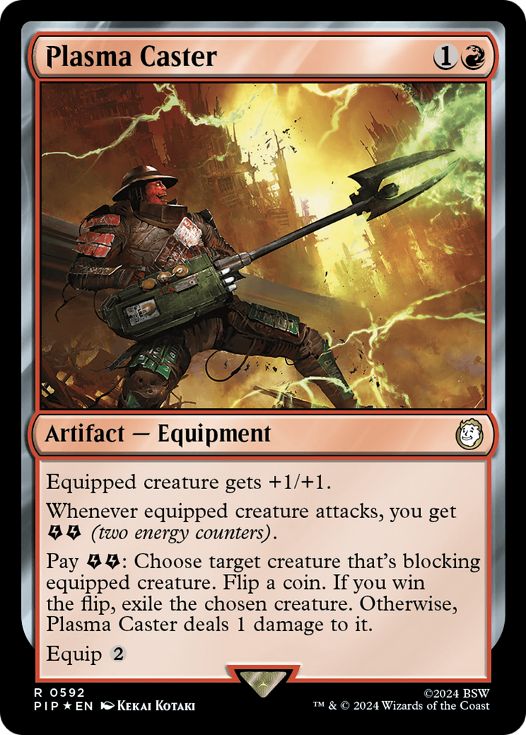 Plasma Caster (Surge Foil) [Fallout] | The CG Realm