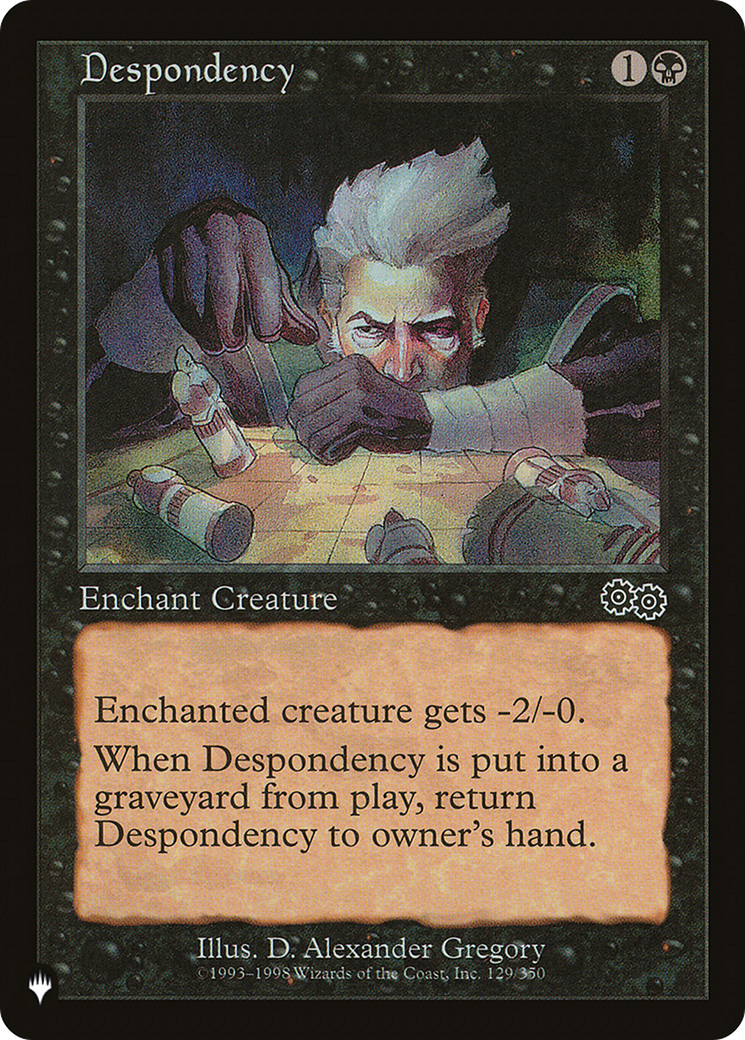 Despondency [The List] | The CG Realm