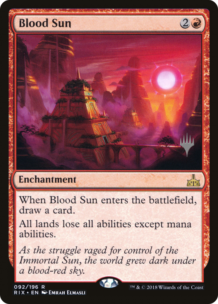 Blood Sun (PPM20-092) - Rivals of Ixalan Promos